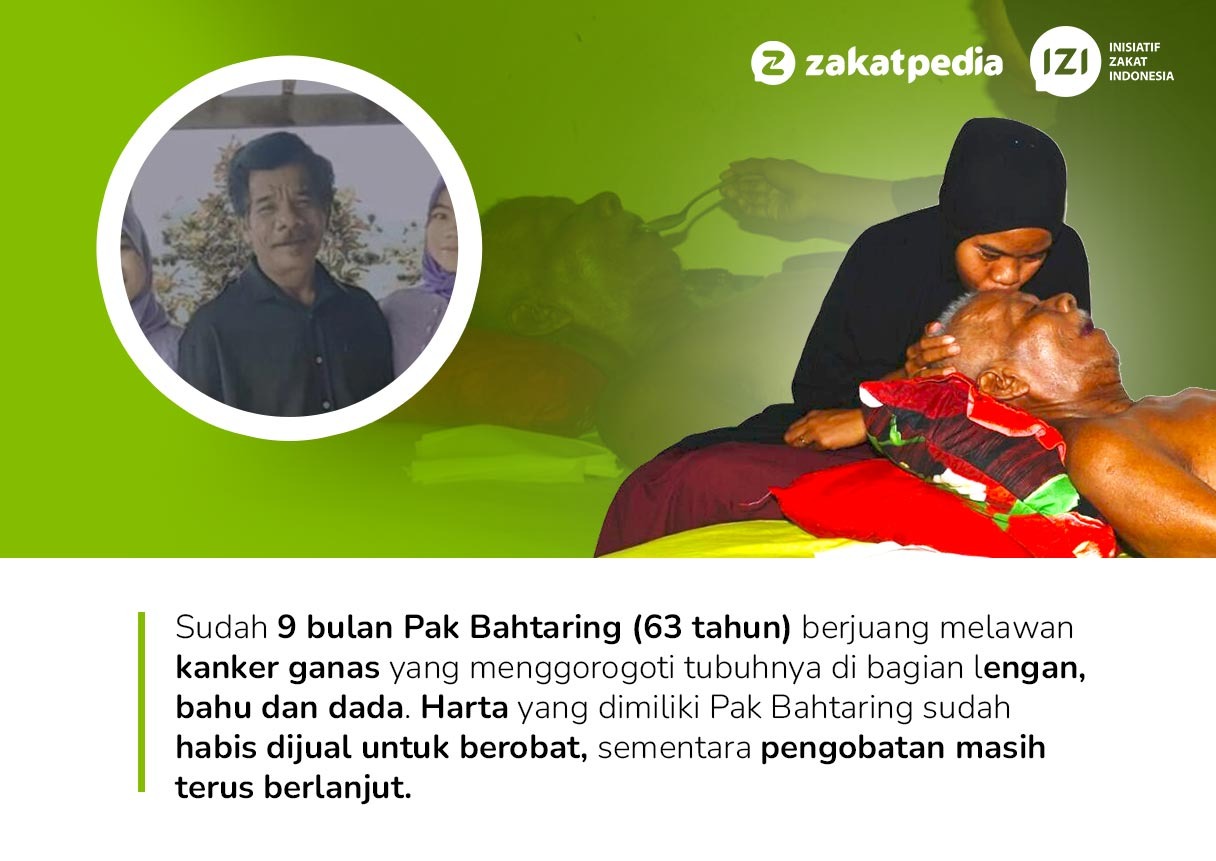 Zakatpedia Tumor Ganas Gerogoti Tubuh Pak Bahtaring 